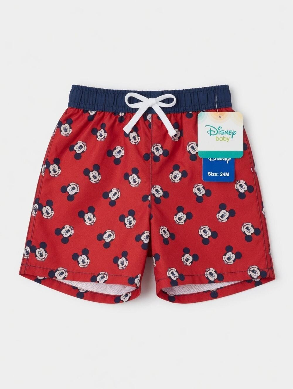 Disney Baby Mickey Mouse Swim Trunks – Size 24M